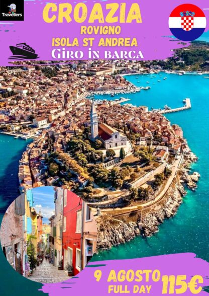 CROAZIA - ROVIGNO + ISOLA ST’ ANDREA